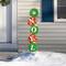 Glitzhome® 42" Metal NOEL Ornament Yard Stake/Wall Décor